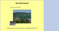 Desktop Screenshot of fewo-am-stammberg-tbb.de